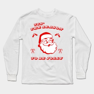 Jolly Santa Claus Long Sleeve T-Shirt